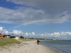 Regenbogen in Risskov/Aarhus