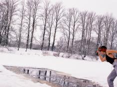 Eisbaden im Emmajögi