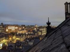 Aussicht über Edinburgh