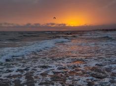Sonnenuntergang am Strand