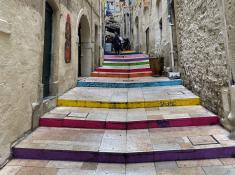 Viele kleine, süße Gassen in Montpellier