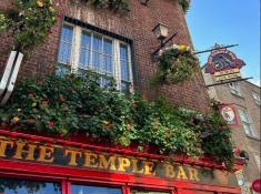 The popular Temple Bar