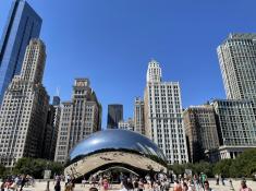 The Bean (Cloud Gate) in Chicago, IL
